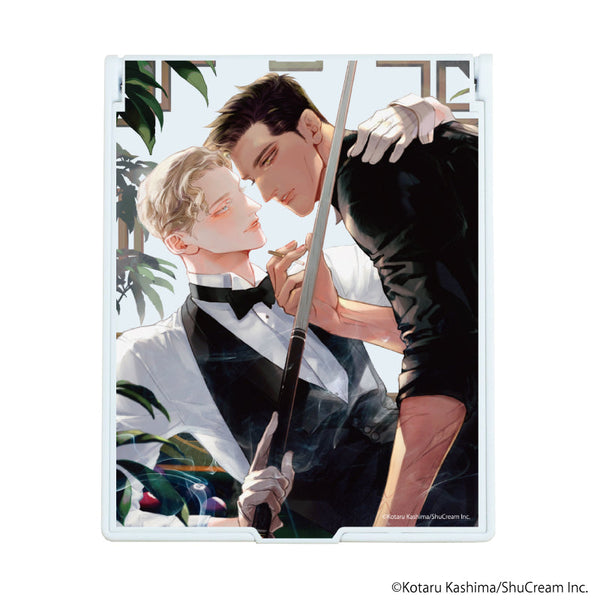 『わが美しきヴィクター』デカキャラミラー01/ヴィクター&ブラッド(描き下ろしイラスト)